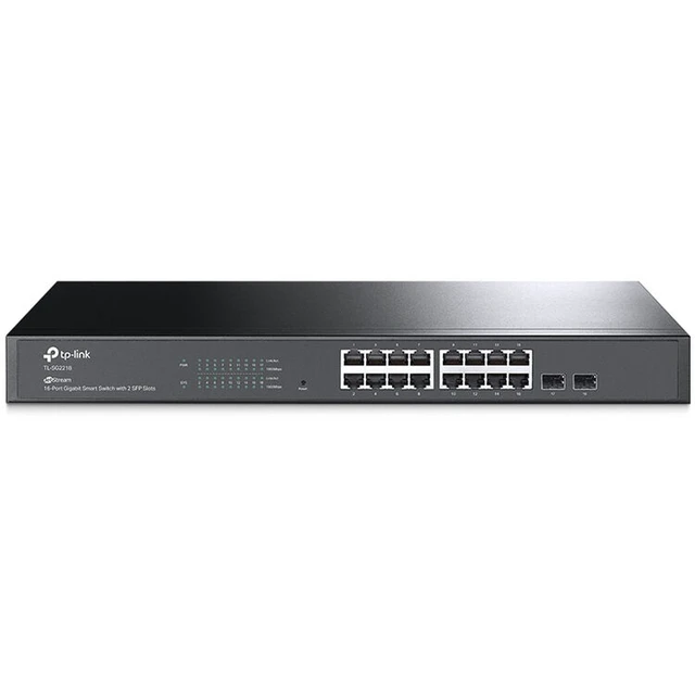 Alt view image 2 of 6 - TP-Link Omada SG2218, 16 Port Gigabit Smart Managed Switch w 2 SFP Slots