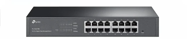 Main image of TP-Link TL-SG216E, 16 Port Gigabit Easy Managed Switch