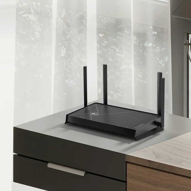 Alt view image 4 of 7 - TP-Link Dual-Band BE4800 Wi-Fi 7 Router, Dual 2.5 Gbps Ports, USB 3.0, 4× External Antennas - Archer BE4800