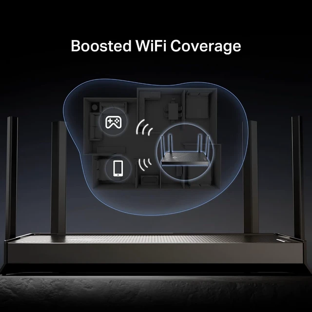 Alt view image 7 of 7 - Dual-Band Archer BE3200 WiFi 7 Router : Full Gigabit Ports : USB 3.0 : Easy Mesh, HomeShield, Private IoT Network