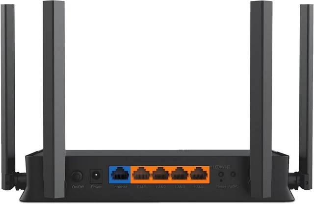 Alt view image 3 of 7 - Dual-Band Archer BE3200 WiFi 7 Router : Full Gigabit Ports : USB 3.0 : Easy Mesh, HomeShield, Private IoT Network