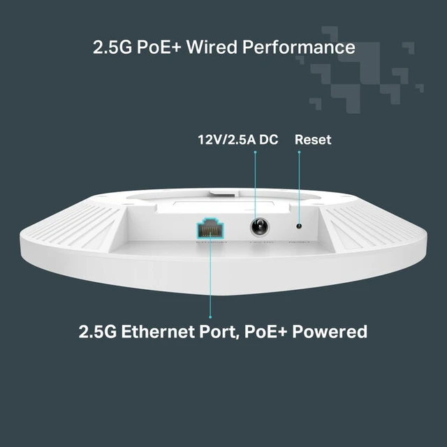 Alt view image 5 of 6 - TP-Link Festa F76, BE11000 WiFi 7 2.5G Ultra-Slim Wireless Access Point
