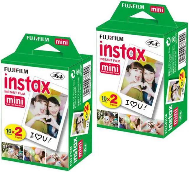 Alt view image 2 of 4 - Fujifilm instax mini 8 Camera Accessory KIT includes - Fuji Instant Film 40 SHEETS +  Premium Over 60 PCS bundle for fujifilm instax mini 8 Films