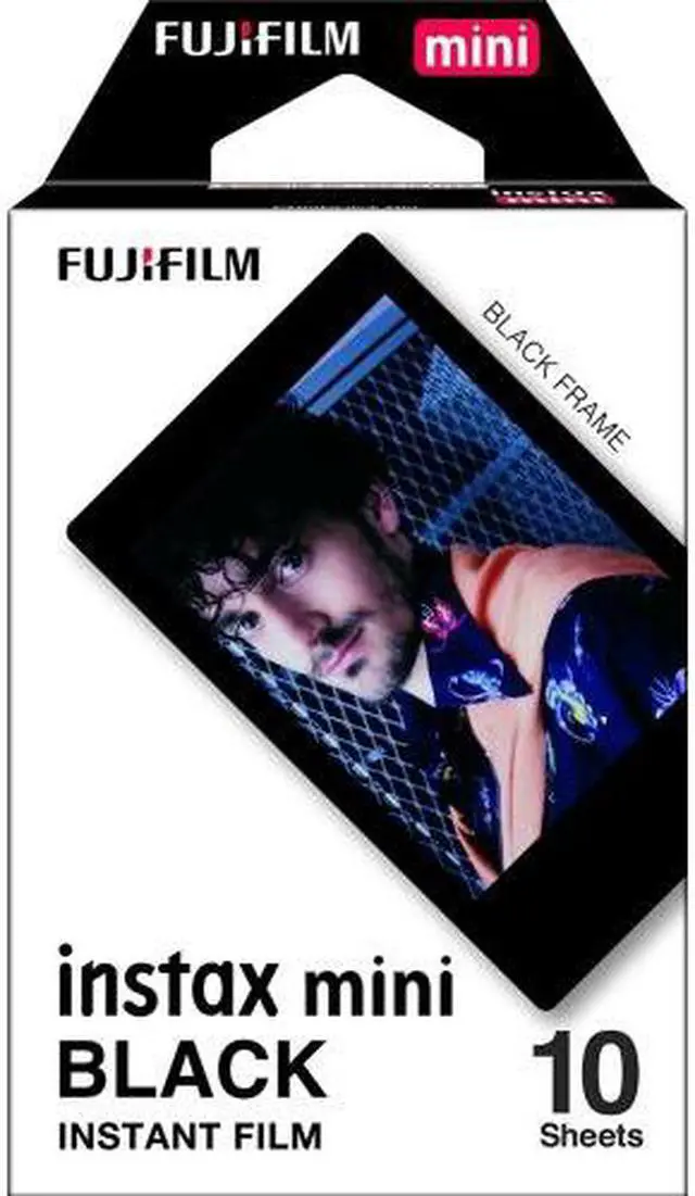 Alt view image 2 of 3 - Fujifilm Instax Mini 8 Instant Film 2-PACK (20 Sheets) Value set For Fujifilm Instax Mini 8 Cameras - Black
