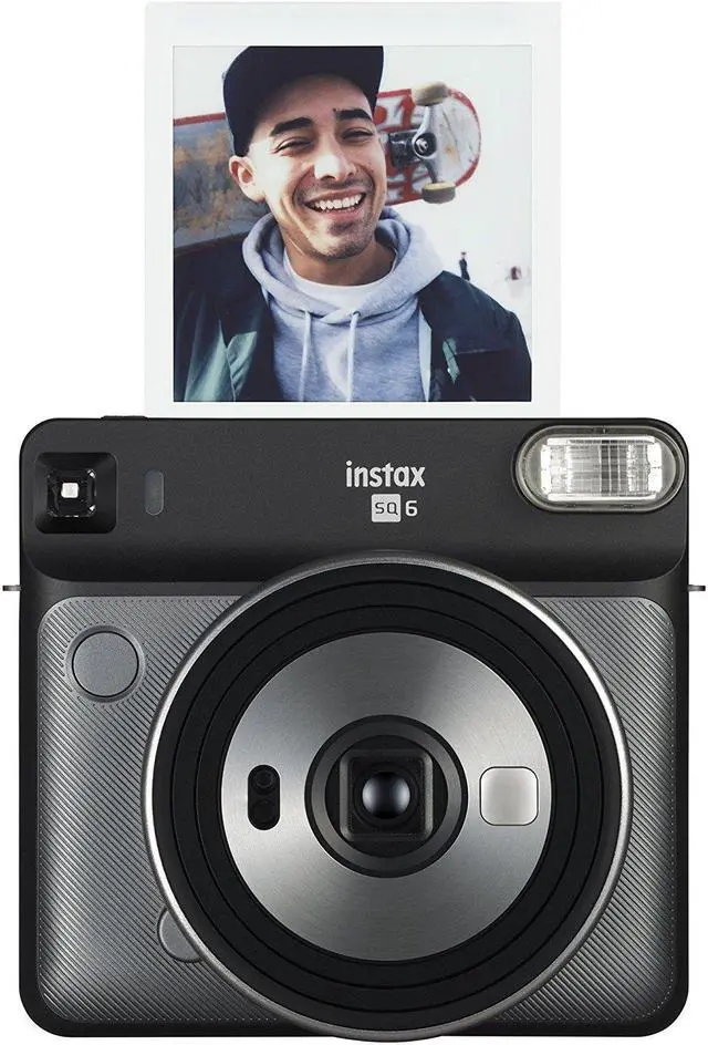 Alt view image 13 of 20 - Fujifilm Instax Square SQ6 - Instant Film Camera - Graphite Grey