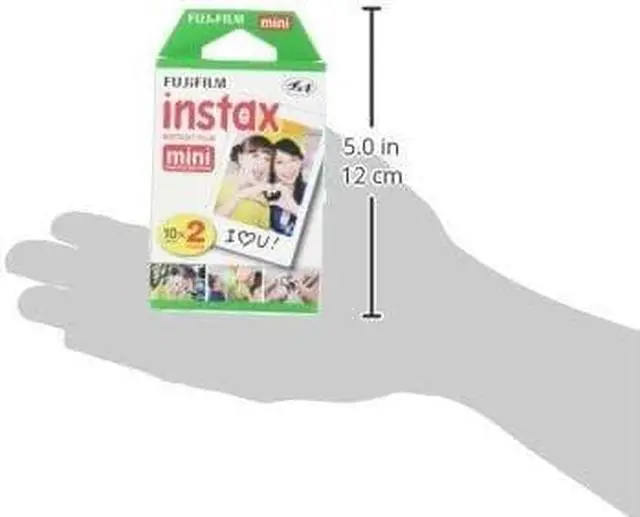 Alt view image 3 of 6 - Fujifilm Instax Mini Instant Film 3-PACK BUNDLE SET , Twin Pack ( 20 ) + 2-SET Monochrome ( 20 ) + Original Cleaning Cloth + Stickers 20 pcs. for Mini 90 8 70 7s 50s 25 300 Camera SP-1 Printer