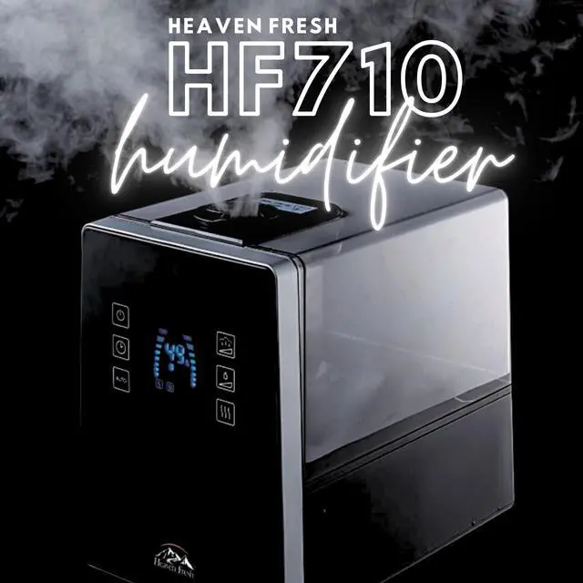 Alt view image 2 of 4 - Digital Ultrasonic Cool & Warm Mist Humidifier with Aroma Function HF 710