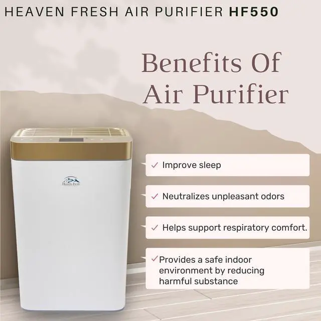 Alt view image 5 of 5 - Humidifier Air Purifier HF500