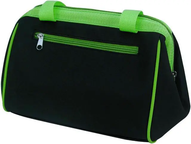 Alt view image 4 of 6 - Lady Elegance JB5890 Insulated Lunch Purse, Black/Green