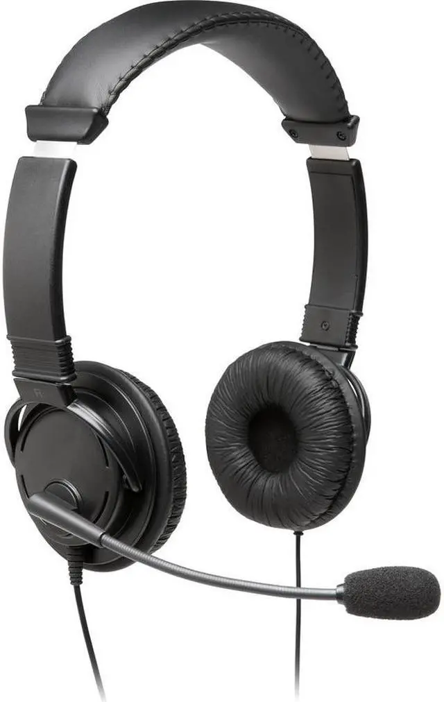 Main image of Kensington Hi-Fi USB Headphones - Stereo - USB - Wired - Over-the-head - Binaural - Circumaural - Noise Cancelling Microphone