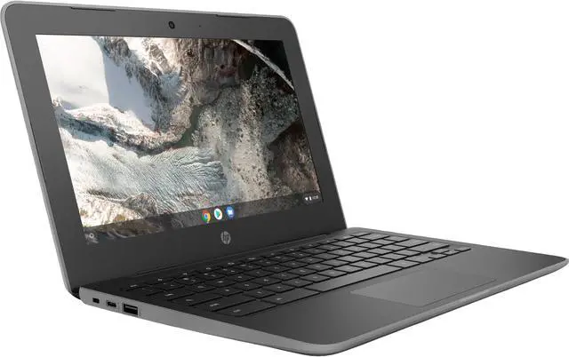 Alt view image 12 of 20 - HP Chromebook 11 G7 EE 11.6" Chromebook - 1366 x 768 - Celeron N4000 - 4 GB RAM - 16 GB Flash Memory - Chrome OS - Intel UHD Graphics 600 - In-plane Switching (IPS) Technology - 13 Hour Battery R