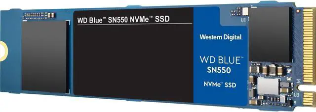 Alt view image 3 of 3 - Western WDS100T2B0C Digital Blue SN550 WDS100T2B0C 1 TB Solid State Drive - M.2 2280 Internal - PCI Express NVMe (PCI Express NVMe 3.0 x4)