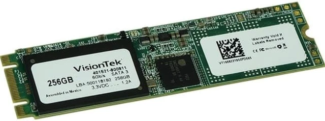 VisionTek M.2 2280 256GB SATA III Internal Solid State Drive (SSD ...