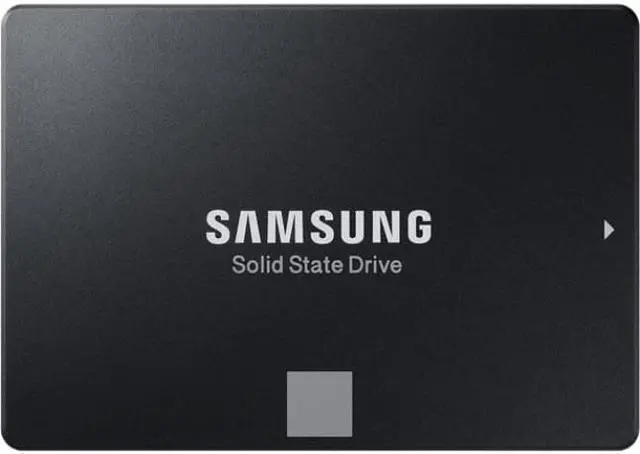 Main image of Samsung 860 EVO MZ-76E1T0B/AM 1 TB 2.5" Internal Solid State Drive - SATA - 550 MB/s Maximum Read Transfer Rate - 520 MB/s Maximum Write Transfer Rate - 256-bit Encryption Standard