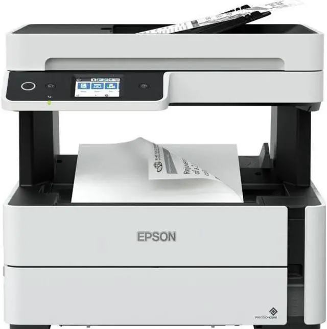 Alt view image 2 of 9 - Epson EcoTank ET-M3170 Wireless Monochrome Inkjet Printer