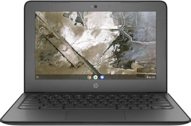Main image of HP Chromebook 11A G6 EE 11.6" Chromebook - 1366 x 768 - A-Series A4-9120C - 4 GB RAM - 16 GB Flash Memory - Chrome OS 64-bit - AMD Radeon R4 Graphics - Bluetooth - 10 Hour Battery Run Time - ...