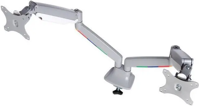 Alt view image 10 of 10 - Kensington Smartfit Mounting Arm For Monitor - Silver Gray