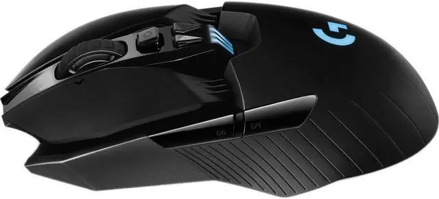Alt view image 3 of 7 - Logitech G903 LIGHTSPEED Wireless Gaming Mouse with Hero 25K Sensor, PowerPlay Compatible, Rechargeable Battery, Lightsync RGB, Scroll Wheel, Radio Frequency, 11 Programmable Buttons PMW3366, Black