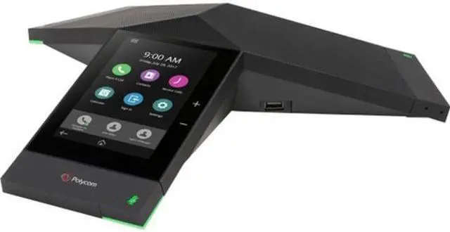 Alt view image 2 of 10 - Poly Trio 8500 IP Conference Station - Bluetooth - VoIP - Speakerphone - 1 x Network (RJ-45) - USB - PoE Ports - Color - SIP, SDP, SNTP, DHCP, LLDP-MED, SRTP, TLS, LDAP Protocol(s)