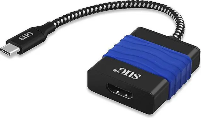 Alt view image 2 of 13 - SIIG Inc. CB-TC0014-S2 USB Type C to HDMI Cable Adapter - Black