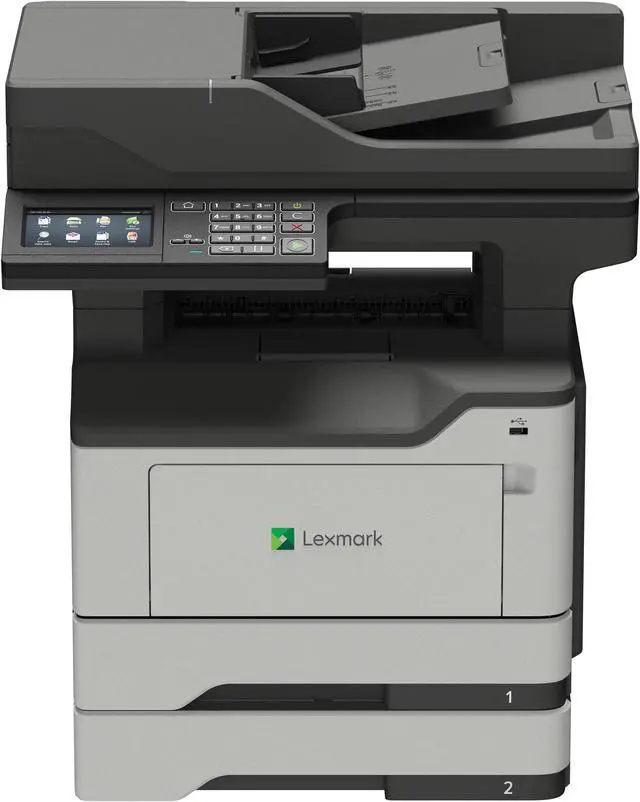 Alt view image 5 of 14 - Lexmark MX521DE (36S0800) Mono Multifunction Laser Printer