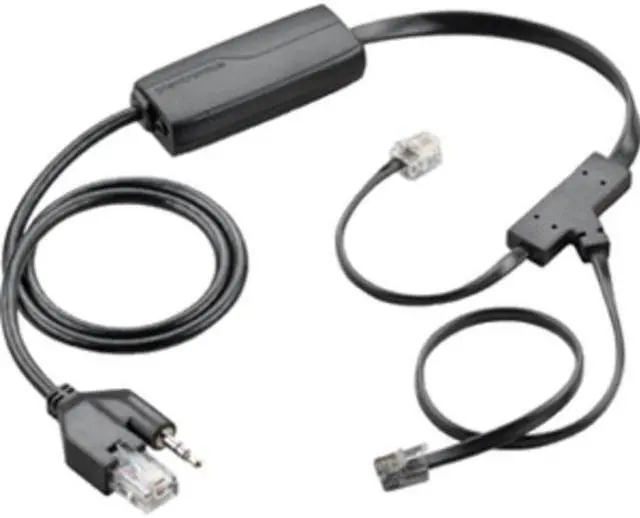 Alt view image 5 of 9 - Plantronics APV-66 Electronic Hook Switch Cable(Avaya)