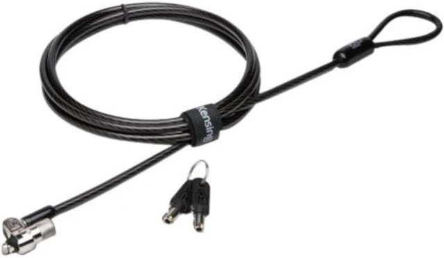 Main image of Kensington MicroSaver 2.0 Keyed Laptop Lock - Carbon Steel - For Notebook