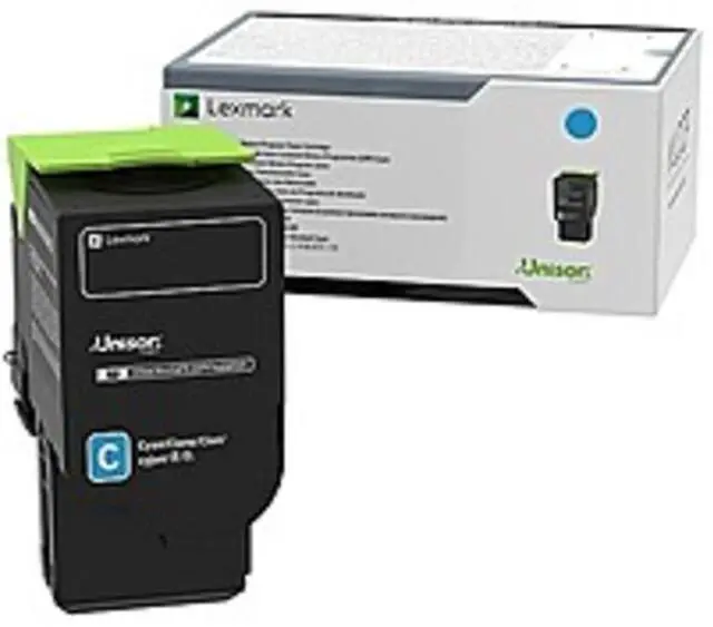 Alt view image 2 of 4 - Lexmark C240X20 3500 Page Extra High Yield Unison Original Cyan Toner Cartridge