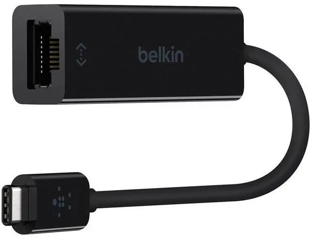 Alt view image 7 of 8 - Belkin USB-C to Gigabit Ethernet Adapter (USB Type-C)