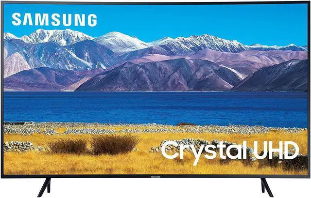 Main image of Samsung UN55TU8300F 55-Inch Class TU8300 4K Ultra HD HDR Smart Curved LED TV - 3840 x 2160- 16:9 - HDMI - Wi-Fi - Bluetooth - Alexa - Google Assistant - Black