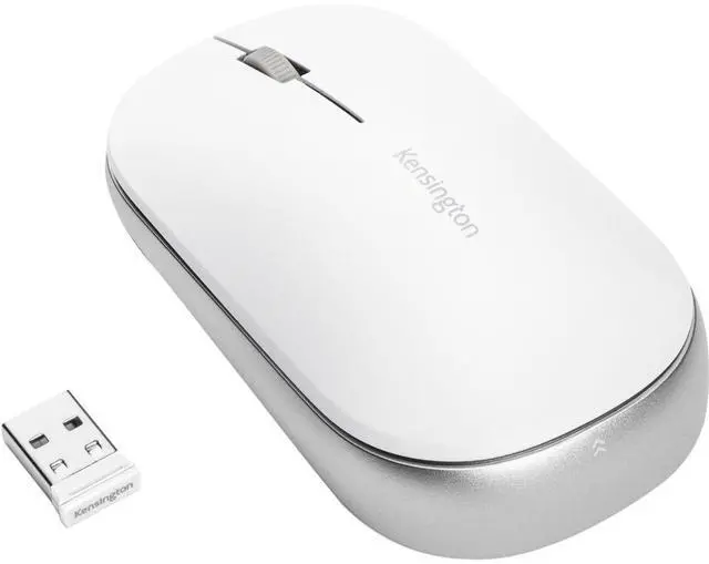 Alt view image 10 of 15 - KENSINGTON COMPUTER K75353WW SURETRACKDUAL WIRELESS MOUSE - WHITE