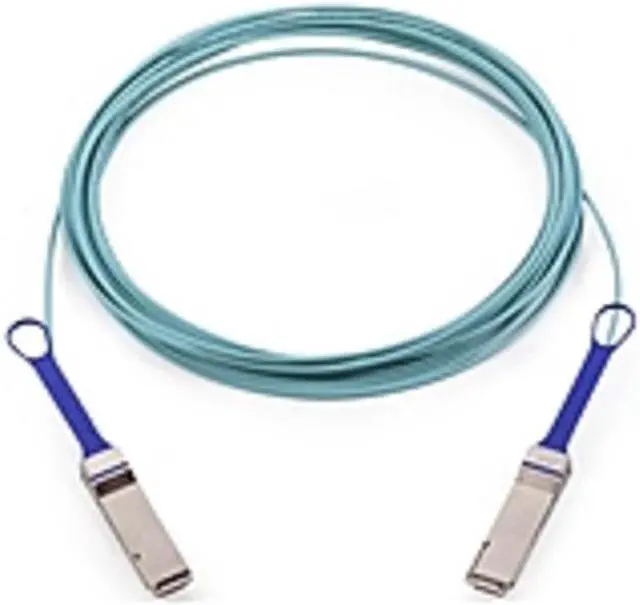 Alt view image 4 of 7 - Mellanox active fiber cable, VPI, up to 100Gb/s, QSFP, LSZH, 30m