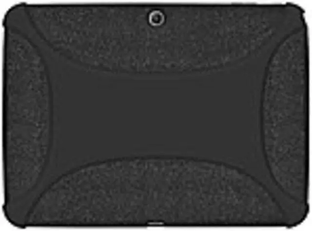 Alt view image 4 of 4 - Amzer AMZ96101 Rugged Silicone Jelly Skin Case for Samsung Galaxy Tab 3 10.1-inch - Black - Textured - Silicone