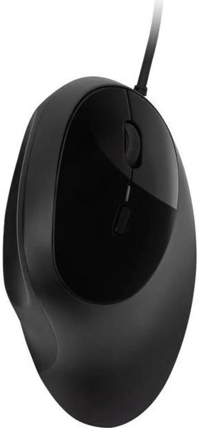 Alt view image 15 of 19 - Kensington Pro Fit K75403WW Black 5 Buttons 1 x Wheel USB Wired Ergo Mouse