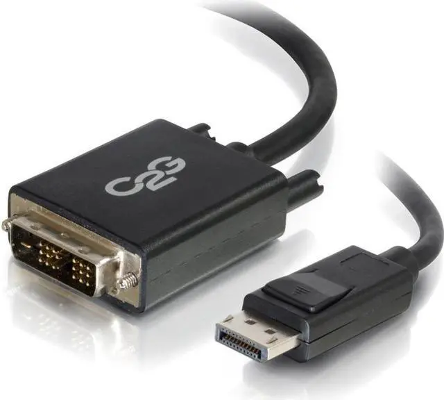 Alt view image 4 of 5 - C2g 10Ft Displayport To Dvi Adapter Cable -Dvi-D Single Link - Black
