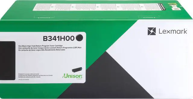Alt view image 2 of 20 - B341H00 High-Yield Return Program Toner Cartridge 3000 Page-Yield Black