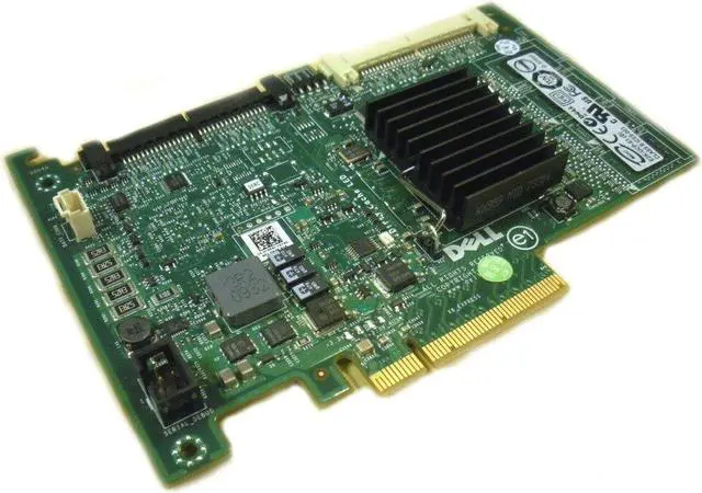 Alt view image 4 of 15 - DELL H726F  Perc 6 I Dual Channel Pciexpress Integrated Sas Raid Controller For Poweredge 2950 2970 1950 (No Battery Amp Cable)