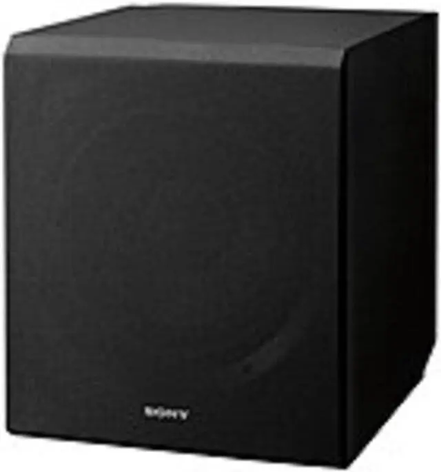 Alt view image 8 of 10 - Sony SACS9 10-Inch Active Subwoofer (Black)
