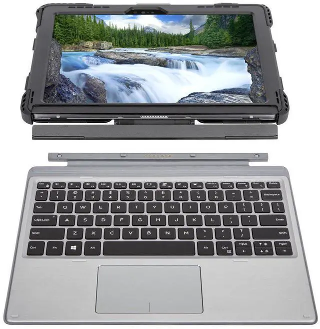 Alt view image 4 of 6 - Targus Rugged Case For Dell Latitude 7210/7200 2in1 Tablet, Black