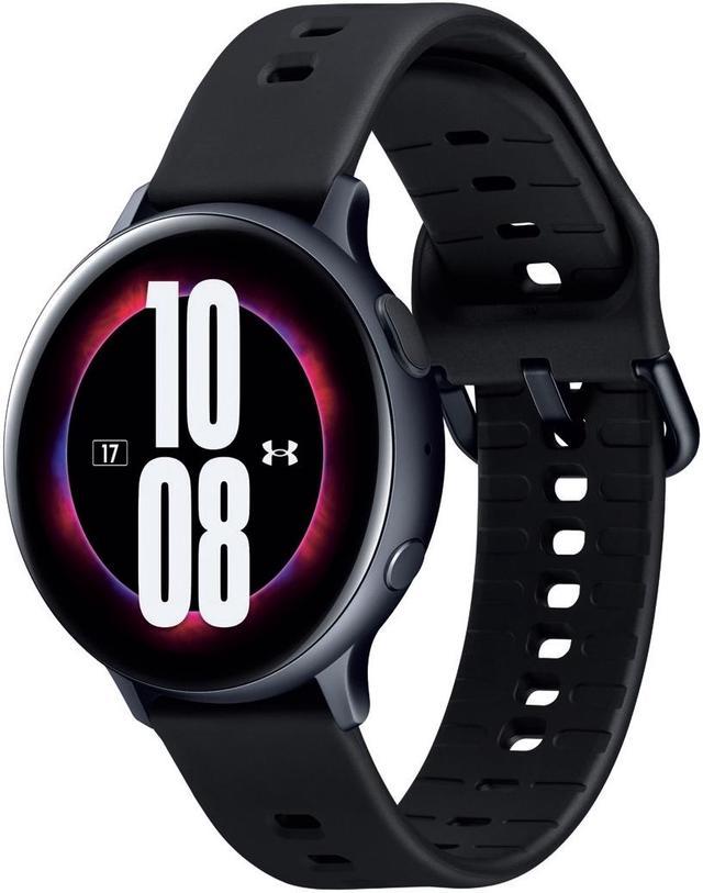 Samsung Sm R0nzkuuda Galaxy Watch Active2 Ua Edition 44mm Aqua Black Wearable Technology Newegg Com