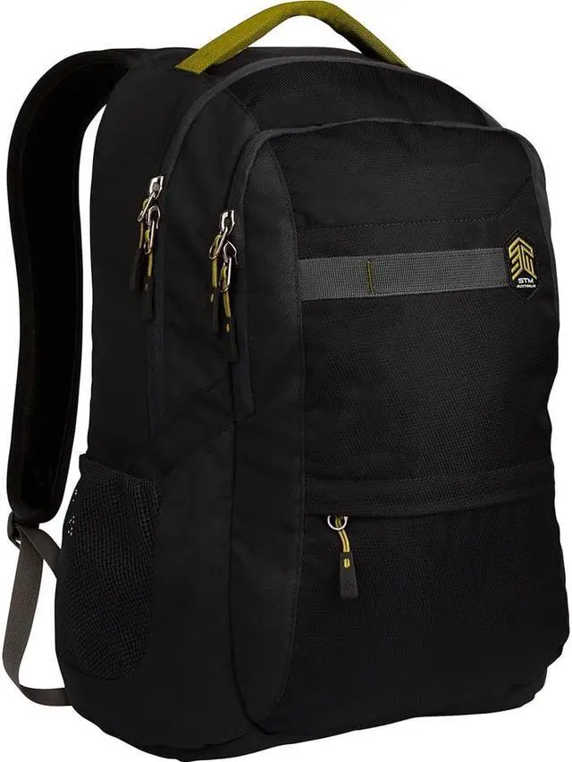 Alt view image 7 of 7 - STM Goods Trilogy Carrying Case (Backpack) for 15" Bottle, Accessories, Document, Umbrella, Cable, Magazine, Notebook, Key, Gear, Tablet - Black