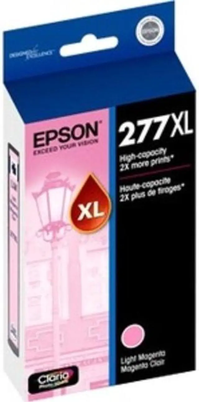Alt view image 4 of 5 - Epson Claria High-Yield Ink, 740 Page-Yield, Light Magenta T277XL620S