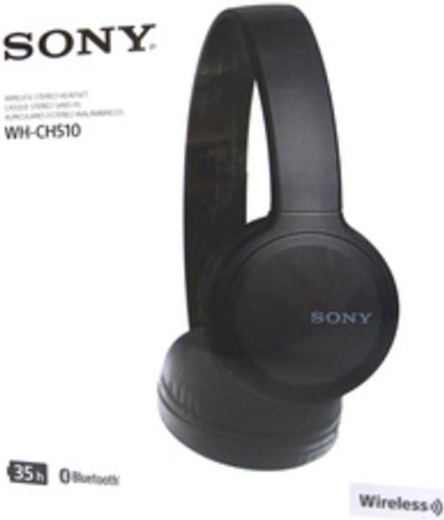 Alt view image 3 of 20 - Sony WHCH510/B Wireless On-Ear Headphones, Black