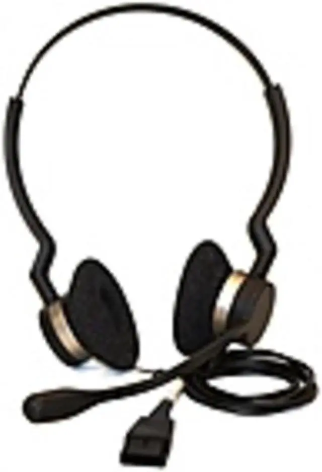 Main image of GN Netcom Jabra BIZ 2300 Series 2309-820-105 QD DUO Headset - Wired - On-ear - Noise Cancel