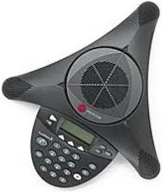 Alt view image 2 of 3 - Polycom SoundStation2 2200-16000-001 Conference Phone with Caller ID - LCD Display - 1 x RJ-11