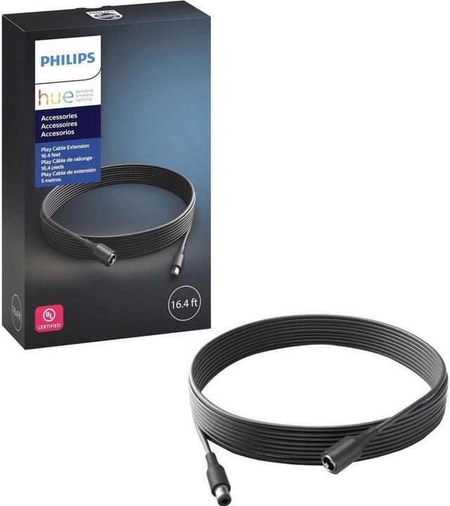 Alt view image 2 of 2 - Philips Hue 7820430U7 Hue Play Bar, Smart, Light Bulb Accessory, Extension Cord Black