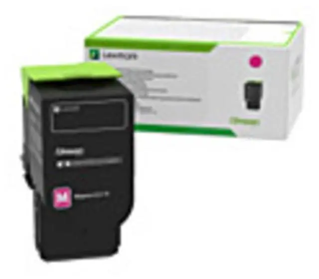 Alt view image 3 of 3 - Lexmark 78C10ME Unison Original Toner Cartridge - Magenta - Standard Yield