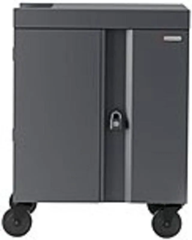 Alt view image 4 of 5 - BRETFORD TVC16PAC-CK CHARGING CART AC FOR UP TO 16 DEVICES W/BACK PANEL,1.4 INCH W SLOTS