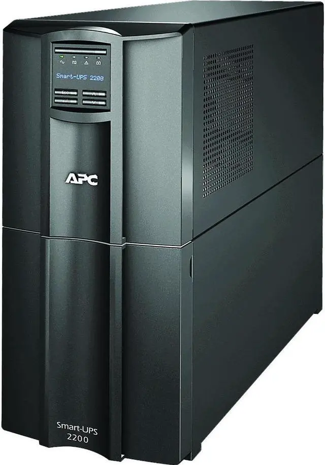 Main image of APC by Schneider Electric Smart-UPS SMT2200C 2.2KVA Tower UPS - 2200 VA/1980 W - 110 V AC, 120 V AC, 127 V AC - 10.10 Minute Stand-by Time - Tower - 2 x NEMA 5-20R, 8 x NEMA 5-15R