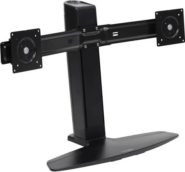 Main image of Ergotron Neo-Flex Dual LCD Lift Stand - Up to 24" Screen Support - 34 lb Load Capacity - LCD Monitor Type Supported - Desktop - Black